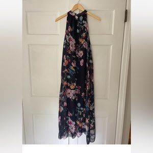 Beautiful silk blend floral dress.